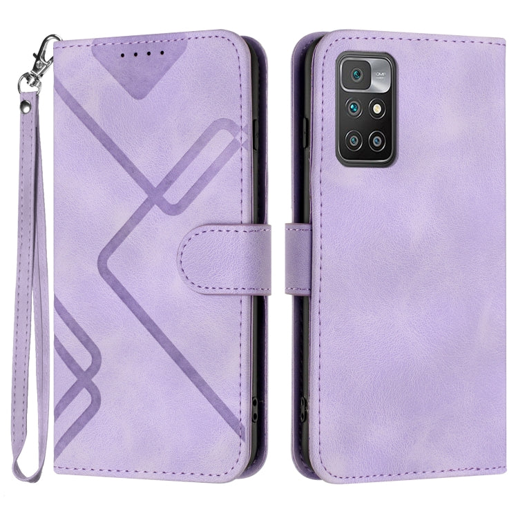 Line Pattern Skin Feel Leather Phone Case, For Xiaomi Redmi 10/10 2022/10 Prime, For Xiaomi Poco F3/11i/Redmi K40, For Xiaomi Redmi Note 11 4G Global, For Xiaomi 11T/11T Pro, For Xiaomi Redmi 9A/9AT/9i, For Xiaomi Redmi 9/9 Prime/Poco M2               ...