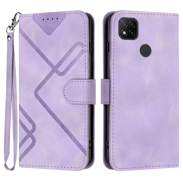 Line Pattern Skin Feel Leather Phone Case, For Xiaomi Poco M5, For Xiaomi Poco M5s 4G Global, For Xiaomi Redmi Note 11 Pro 4G/5G Global, For Xiaomi Redmi Note 11SE 4G India, For Xiaomi Redmi 10 Power, For Xiaomi Redmi 10A 4G                            ...