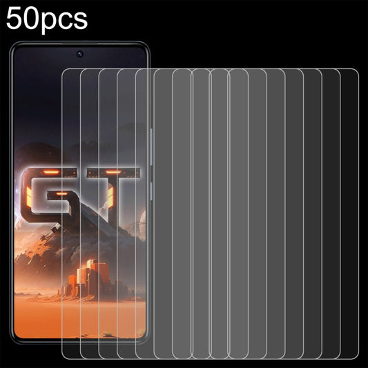 50pcs 0.26mm 9H 2.5D Tempered Glass Film, For Infinix GT 10 Pro, For Infinix Zero 30, For Infinix Zero 30 4G, For Infinix Note 30 Pro, For Infinix Hot 30 Play NFC, For Infinix Hot 30 5G, For Infinix Hot 9 Lite, For Infinix Note 30i, For Infinix Smart 7...