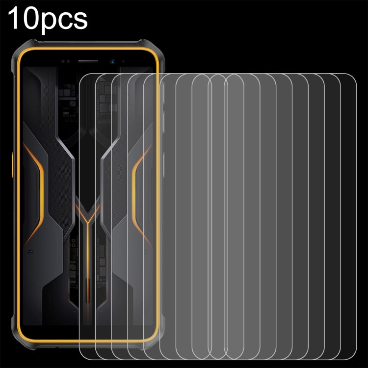 10pcs 0.26mm 9H 2.5D Tempered Glass Film, For Ulefone Armor 22, For Ulefone Armor X12 Pro, For Ulefone Power Armor X11, For Ulefone Note 15