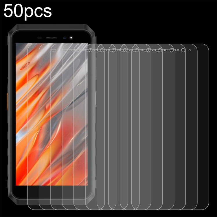 50pcs 0.26mm 9H 2.5D Tempered Glass Film