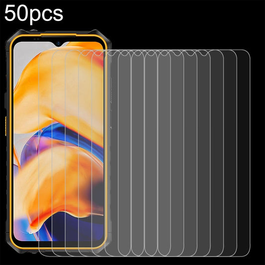 50pcs 0.26mm 9H 2.5D Tempered Glass Film