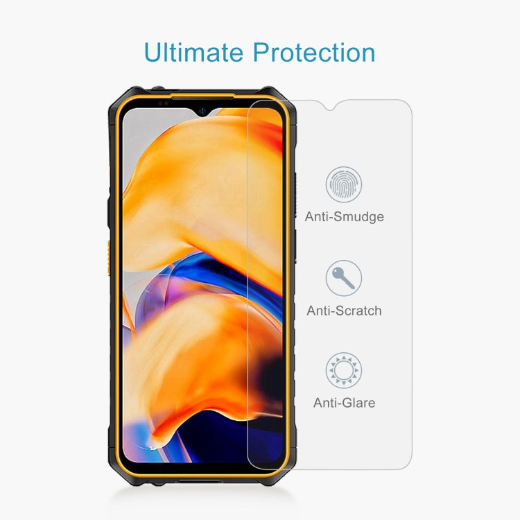 50pcs 0.26mm 9H 2.5D Tempered Glass Film