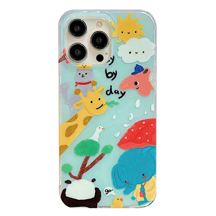 IMD Cute Animal Pattern Phone Case
