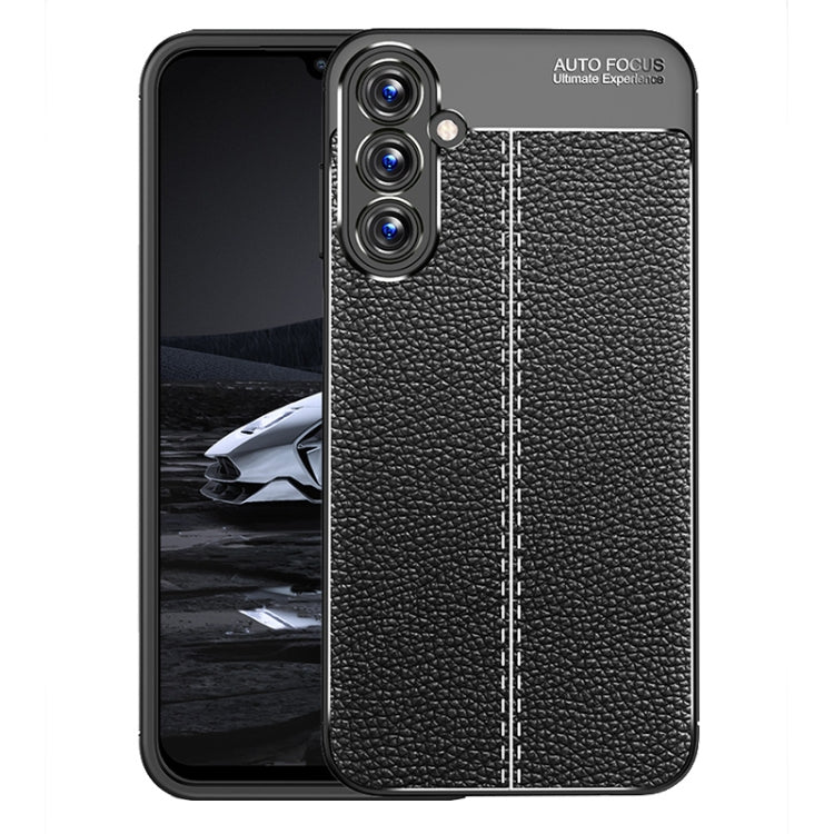 Litchi Texture Shockproof TPU Phone Case, For Samsung Galaxy A05, For Samsung Galaxy A35, For Samsung Galaxy A55, For Samsung Galaxy S24 Ultra 5G, For Samsung Galaxy S24+ 5G, For Samsung Galaxy A05s, For Samsung Galaxy A25 5G, For Samsung Galaxy S24 5G...