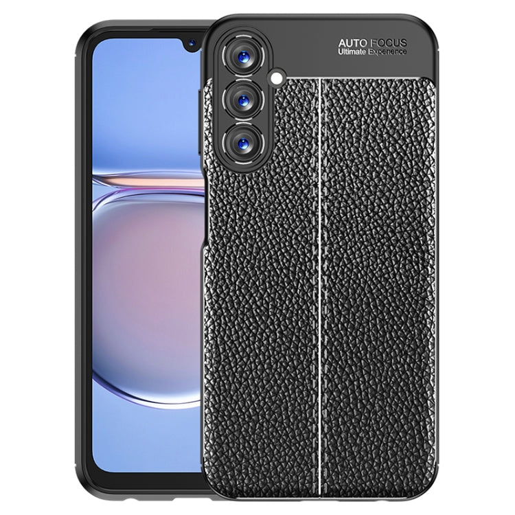 Litchi Texture Shockproof TPU Phone Case, For Samsung Galaxy A05, For Samsung Galaxy A35, For Samsung Galaxy A55, For Samsung Galaxy S24 Ultra 5G, For Samsung Galaxy S24+ 5G, For Samsung Galaxy A05s, For Samsung Galaxy A25 5G, For Samsung Galaxy S24 5G...