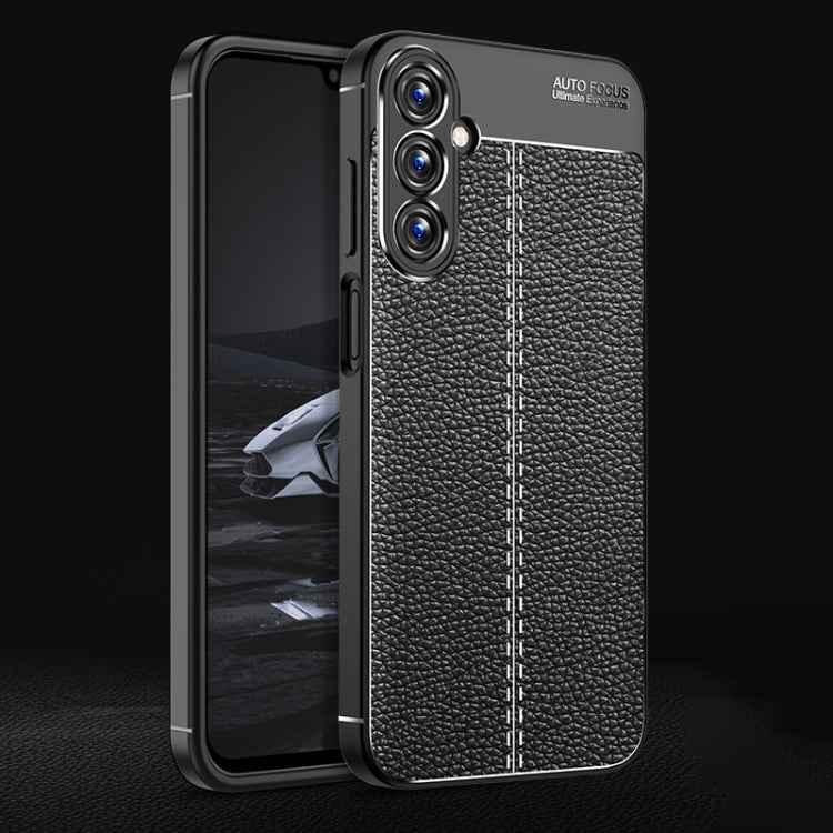 Litchi Texture Shockproof TPU Phone Case