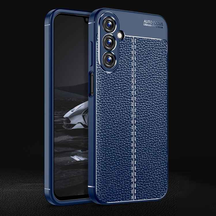 Litchi Texture Shockproof TPU Phone Case