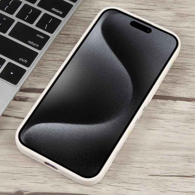 Milk Tea Astronaut Pattern Liquid Silicone Phone Case