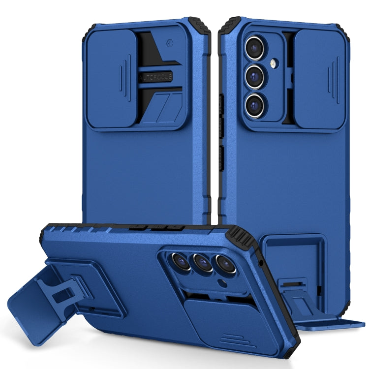 Stereoscopic Holder Sliding Camshield Phone Case, For Samsung Galaxy A34 5G, For Samsung Galaxy A54 5G, For Samsung Galaxy A14 5G, For Samsung Galaxy S20 FE, For Samsung Galaxy A23 4G, For Samsung Galaxy S22+ 5G