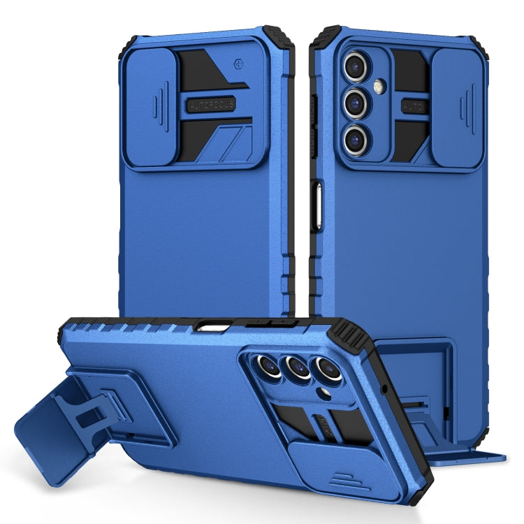Stereoscopic Holder Sliding Camshield Phone Case, For Samsung Galaxy A34 5G, For Samsung Galaxy A54 5G, For Samsung Galaxy A14 5G, For Samsung Galaxy S20 FE, For Samsung Galaxy A23 4G, For Samsung Galaxy S22+ 5G
