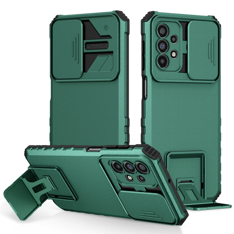 Stereoscopic Holder Sliding Camshield Phone Case, For Samsung Galaxy A34 5G, For Samsung Galaxy A54 5G, For Samsung Galaxy A14 5G, For Samsung Galaxy S20 FE, For Samsung Galaxy A23 4G, For Samsung Galaxy S22+ 5G
