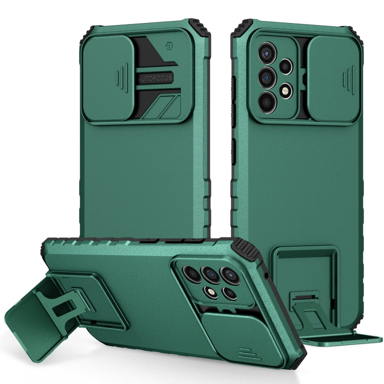 Stereoscopic Holder Sliding Camshield Phone Case, For Samsung Galaxy S22 5G, For Samsung Galaxy A52 5G, For Samsung Galaxy A05, For Samsung Galaxy A05s, For Samsung Galaxy A15 5G, For Samsung Galaxy S24 5G