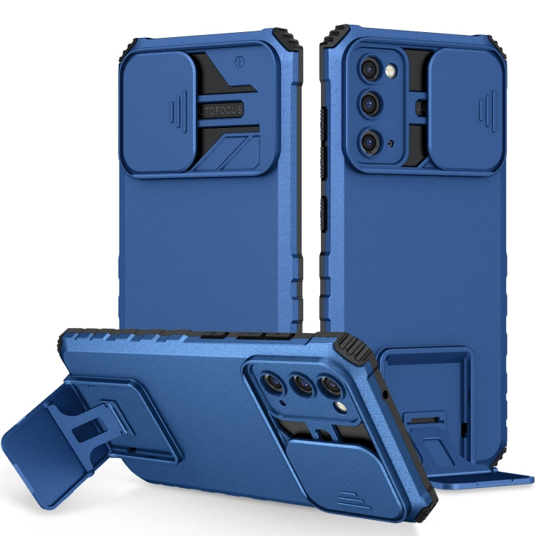 Stereoscopic Holder Sliding Camshield Phone Case, For Samsung Galaxy A34 5G, For Samsung Galaxy A54 5G, For Samsung Galaxy A14 5G, For Samsung Galaxy S20 FE, For Samsung Galaxy A23 4G, For Samsung Galaxy S22+ 5G