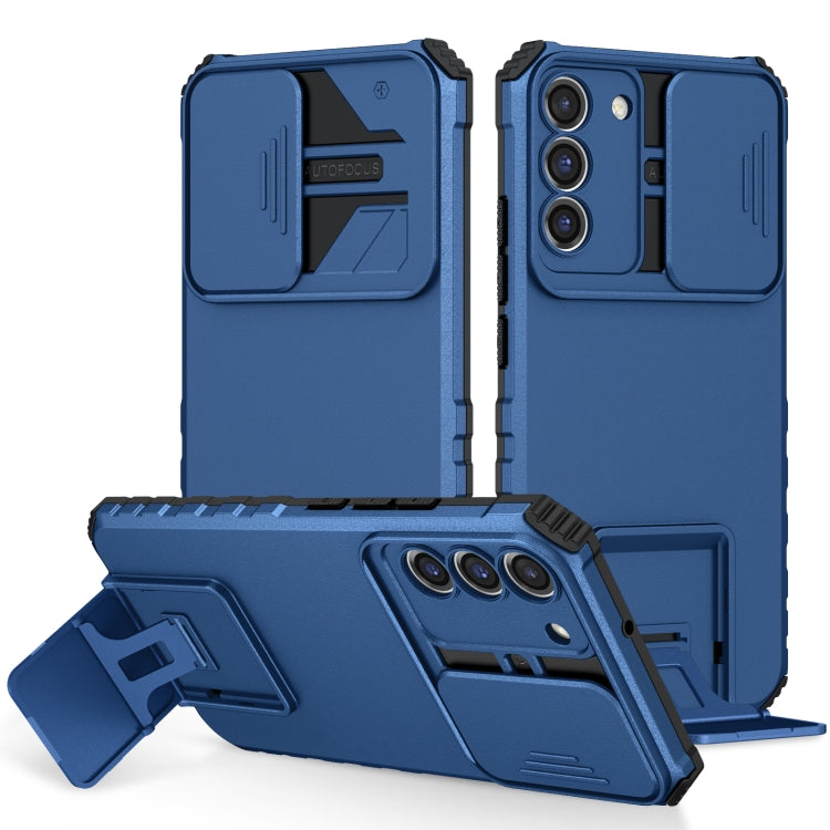 Stereoscopic Holder Sliding Camshield Phone Case, For Samsung Galaxy A34 5G, For Samsung Galaxy A54 5G, For Samsung Galaxy A14 5G, For Samsung Galaxy S20 FE, For Samsung Galaxy A23 4G, For Samsung Galaxy S22+ 5G