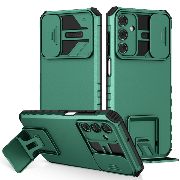 Stereoscopic Holder Sliding Camshield Phone Case, For Samsung Galaxy S22 5G, For Samsung Galaxy A52 5G, For Samsung Galaxy A05, For Samsung Galaxy A05s, For Samsung Galaxy A15 5G, For Samsung Galaxy S24 5G