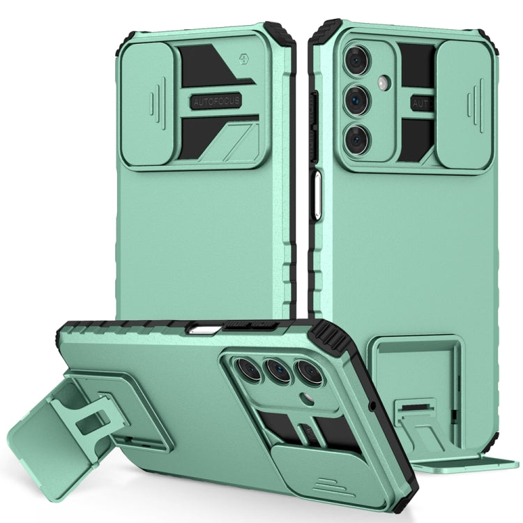 Stereoscopic Holder Sliding Camshield Phone Case, For Samsung Galaxy S22 5G, For Samsung Galaxy A52 5G, For Samsung Galaxy A05, For Samsung Galaxy A05s, For Samsung Galaxy A15 5G, For Samsung Galaxy S24 5G