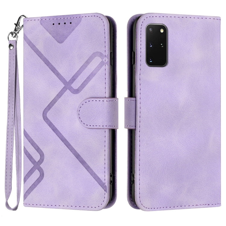 Line Pattern Skin Feel Leather Phone Case, For Samsung Galaxy A11 EU Version, For Samsung Galaxy S20, For Samsung Galaxy S20+, For Samsung Galaxy A21 EU Version, For Samsung Galaxy A71 4G, For Samsung Galaxy A51 4G, For Samsung Galaxy A50 / A50s       ...