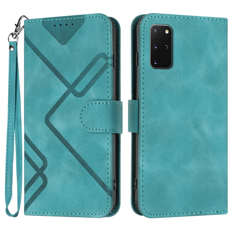 Line Pattern Skin Feel Leather Phone Case, For Samsung Galaxy A11 EU Version, For Samsung Galaxy S20, For Samsung Galaxy S20+, For Samsung Galaxy A21 EU Version, For Samsung Galaxy A71 4G, For Samsung Galaxy A51 4G, For Samsung Galaxy A50 / A50s       ...