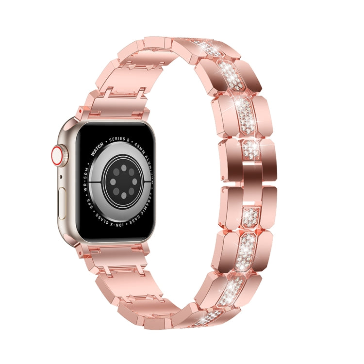Diamond Metal Watch Band