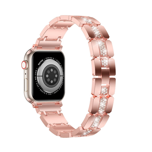 Diamond Metal Watch Band