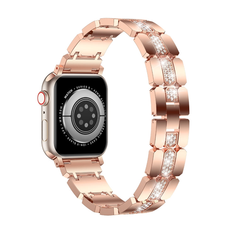 Diamond Metal Watch Band