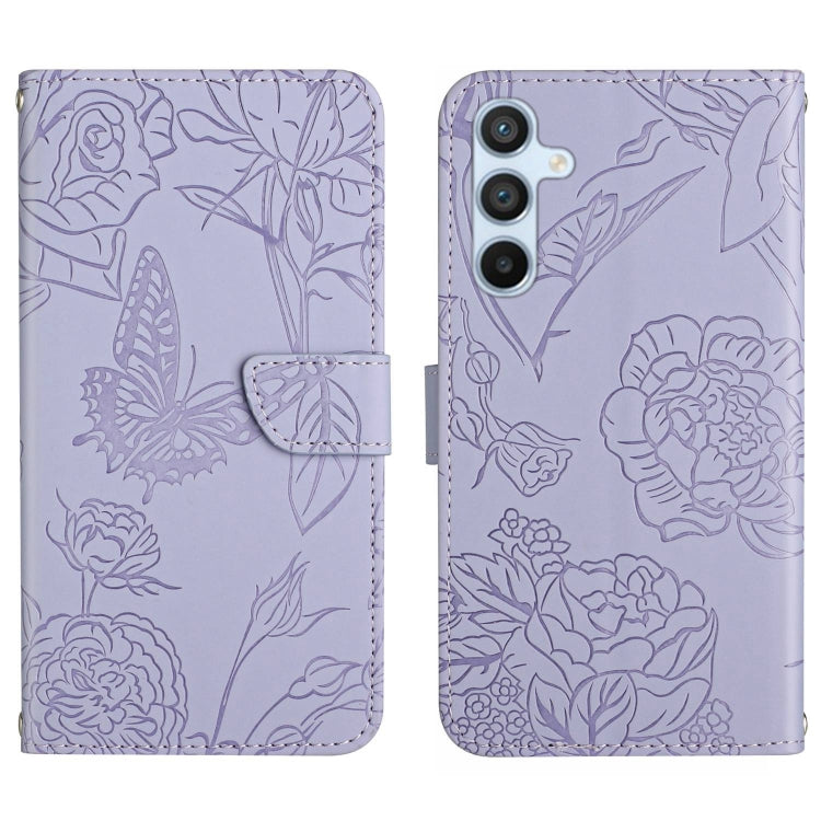 HT03 Skin Feel Butterfly Embossed Flip Leather Phone Case, For OPPO A80 EU / A3 Pro Global, For OPPO A3 Pro 5G India, For OPPO K12x 5G Global, For OPPO A60 4G, For OPPO Reno11 F 5G/F25 Pro 5G, For OPPO A18 / A38 4G, For OPPO A58 4G, For OPPO Reno10 Pro...