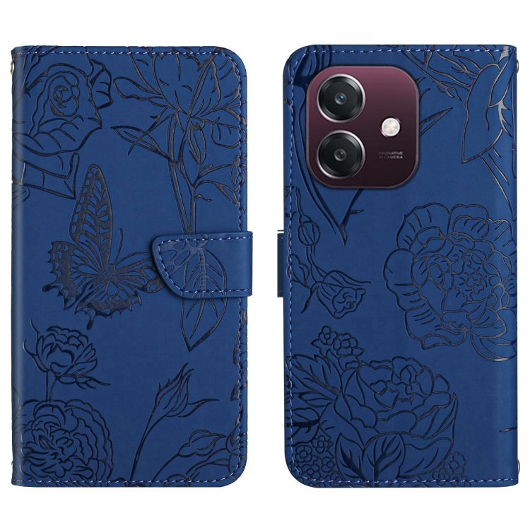 HT03 Skin Feel Butterfly Embossed Flip Leather Phone Case, For OPPO A5 5G Global, For OPPO Reno14 Pro 5G Global, For OPPO Reno14 5G Global, For OPPO A5 Pro 5G Global, For OPPO Reno13 Pro, For OPPO Reno13, For OPPO Reno13 F                              ...