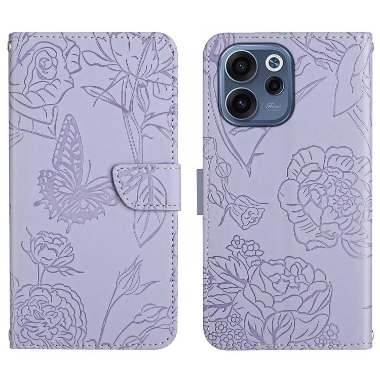 HT03 Skin Feel Butterfly Embossed Flip Leather Phone Case, For OPPO Reno16 F / Reno16 FS 5G, For OPPO Reno16 / Reno16 Pro 5G Global, For OPPO A6 5G Global / A6x 5G, For OPPO Reno15 F 5G Global, For OPPO Reno15 Pro Max 5G Global                         ...