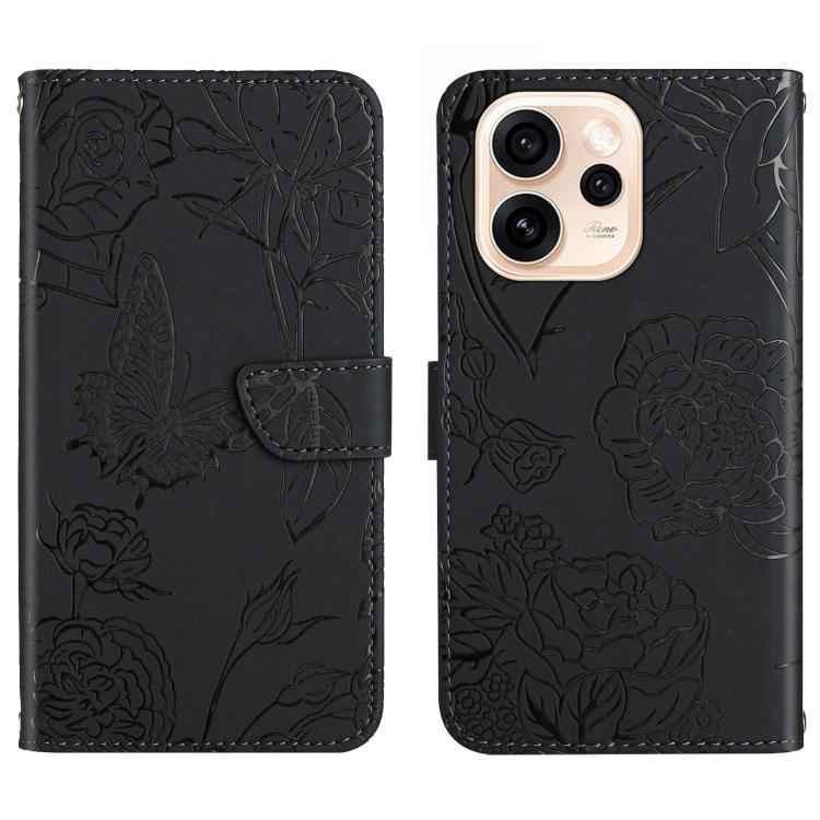 HT03 Skin Feel Butterfly Embossed Flip Leather Phone Case, For OPPO A6 5G Global / A6x 5G, For OPPO Reno15 F 5G Global, For OPPO Reno15 Pro Max 5G Global, For OPPO Reno15 Pro 5G Global, For OPPO Reno15 5G Global, For OPPO A6 Pro 4G / 5G Global         ...