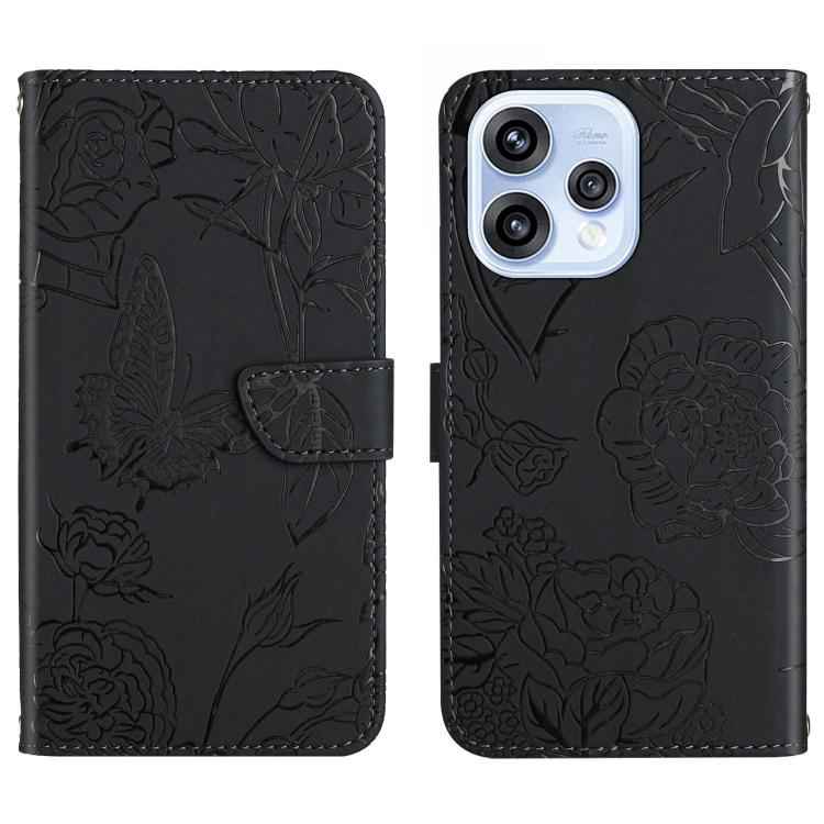 HT03 Skin Feel Butterfly Embossed Flip Leather Phone Case, For OPPO A6 5G Global / A6x 5G, For OPPO Reno15 F 5G Global, For OPPO Reno15 Pro Max 5G Global, For OPPO Reno15 Pro 5G Global, For OPPO Reno15 5G Global, For OPPO A6 Pro 4G / 5G Global         ...