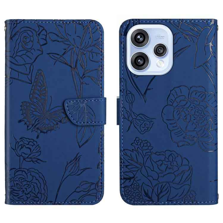HT03 Skin Feel Butterfly Embossed Flip Leather Phone Case, For OPPO A6 5G Global / A6x 5G, For OPPO Reno15 F 5G Global, For OPPO Reno15 Pro Max 5G Global, For OPPO Reno15 Pro 5G Global, For OPPO Reno15 5G Global, For OPPO A6 Pro 4G / 5G Global         ...