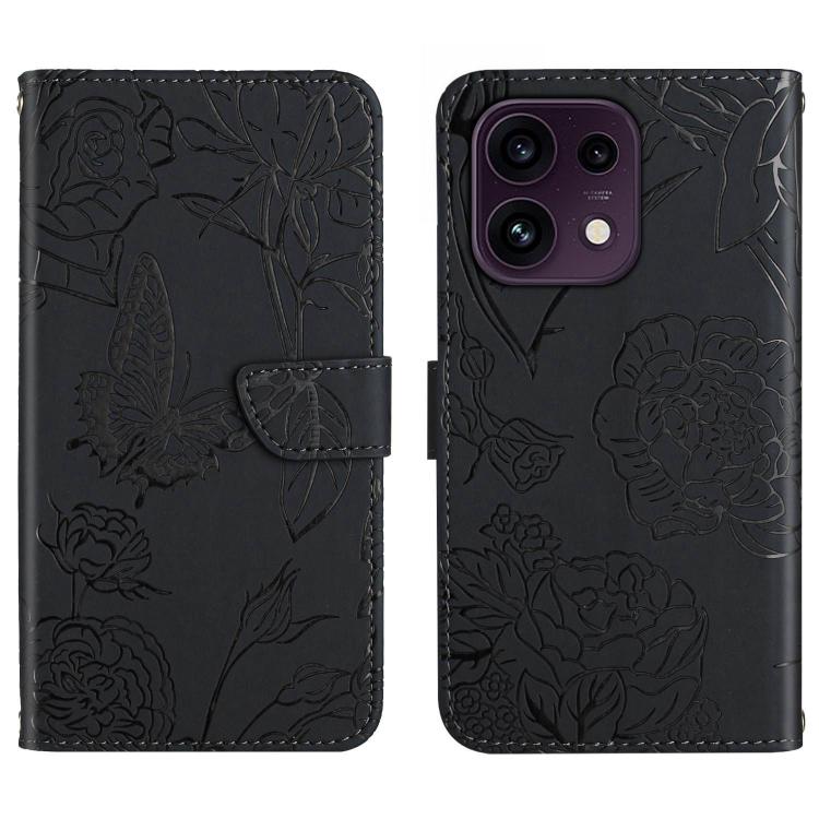 HT03 Skin Feel Butterfly Embossed Flip Leather Phone Case, For OPPO Reno16 F / Reno16 FS 5G, For OPPO Reno16 / Reno16 Pro 5G Global, For OPPO A6 5G Global / A6x 5G, For OPPO Reno15 F 5G Global, For OPPO Reno15 Pro Max 5G Global                         ...