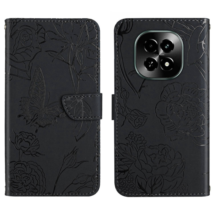 HT03 Skin Feel Butterfly Embossed Flip Leather Phone Case, For Realme C75 4G, For Realme 13+ 5G Global, For Realme 13 Pro 5G / 13 Pro+ 5G, For Realme C63 5G, For Realme 12+ Global, For Realme 12 Pro/12 Pro+ Global, For Realme 11 5G Global��������������...