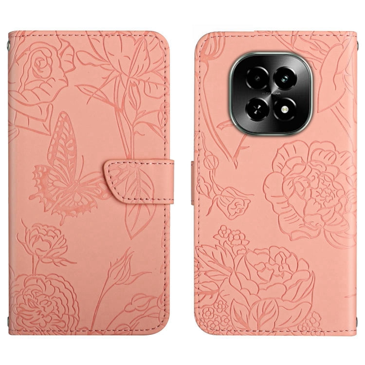 HT03 Skin Feel Butterfly Embossed Flip Leather Phone Case, For Realme C75 4G, For Realme 13+ 5G Global, For Realme 13 Pro 5G / 13 Pro+ 5G, For Realme C63 5G, For Realme 12+ Global, For Realme 12 Pro/12 Pro+ Global, For Realme 11 5G Global��������������...