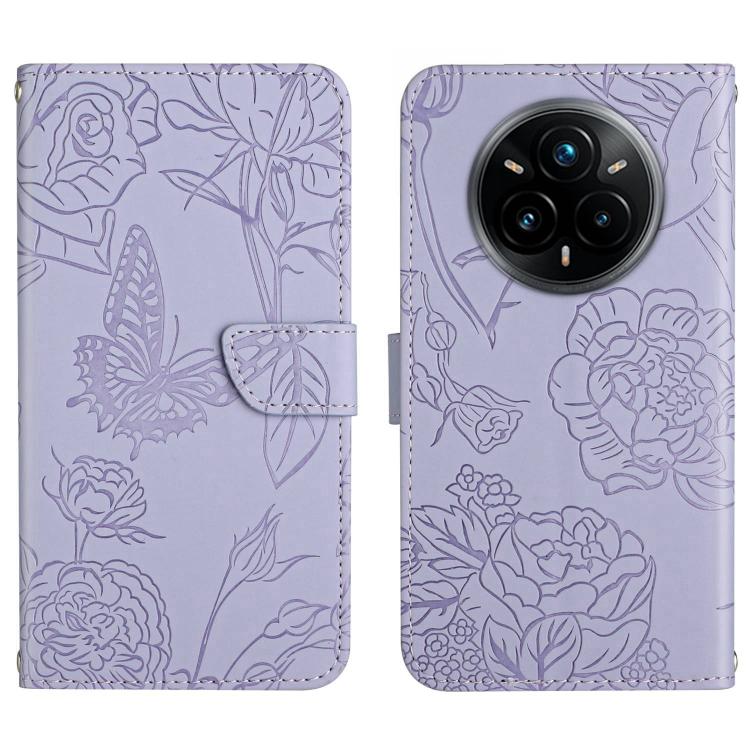 HT03 Skin Feel Butterfly Embossed Flip Leather Phone Case, For Realme C85 5G, For Realme C85 Pro 4G, For Realme 15T 5G, For Realme 15 5G Global / 15 Pro 5G Global, For Realme C71 4G, For Realme C75 5G, For Realme 14 5G Global / P3 5G Global������������...