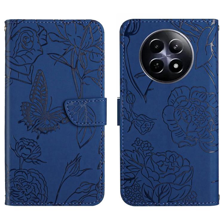 HT03 Skin Feel Butterfly Embossed Flip Leather Phone Case, For Realme C75 4G, For Realme 13+ 5G Global, For Realme 13 Pro 5G / 13 Pro+ 5G, For Realme C63 5G, For Realme 12+ Global, For Realme 12 Pro/12 Pro+ Global, For Realme 11 5G Global��������������...