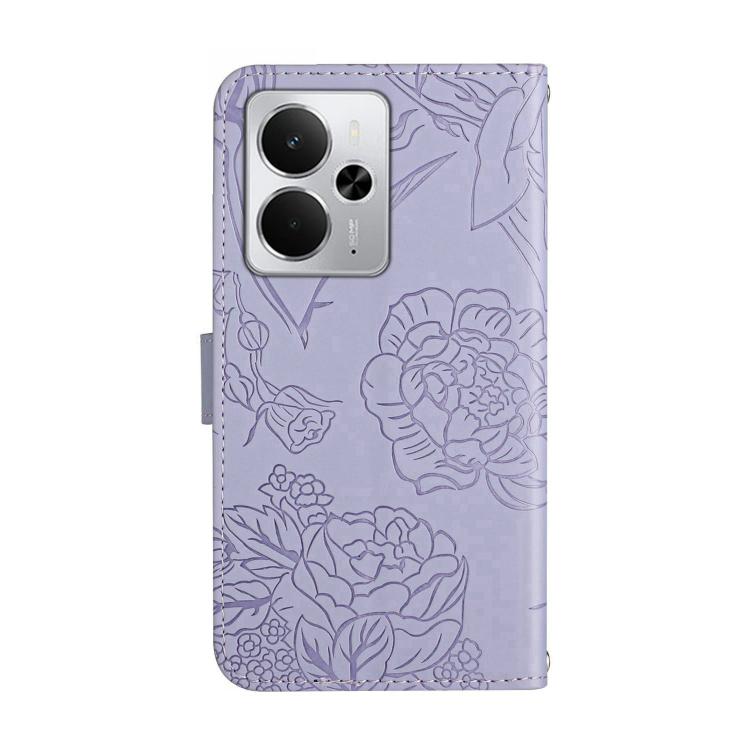 HT03 Skin Feel Butterfly Embossed Flip Leather Phone Case, For Realme 14 5G Global / P3 5G Global, For Realme P3 Pro 5G Global, For Realme 14 Pro+ 5G, For Realme C75 4G, For Realme 13+ 5G Global, For Realme 13 Pro 5G / 13 Pro+ 5G, For Realme C63 5G    ...