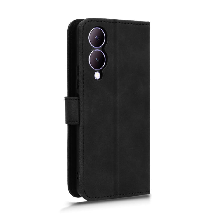 Skin Feel Magnetic Flip Leather Phone Case