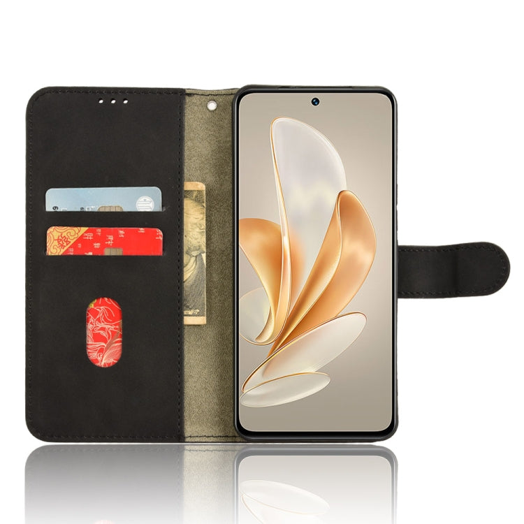 Skin Feel Magnetic Flip Leather Phone Case, For vivo V29e 5G, For vivo S17 5G, For vivo Y100 5G