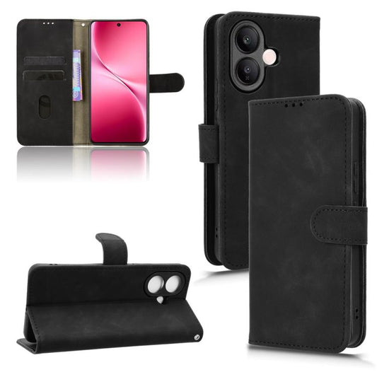 Skin Feel Magnetic Flip Leather Phone Case, For vivo V60 Lite 4G / 5G, For vivo Y31 5G 2025, For vivo Y400 5G Global, For vivo V60 5G, For vivo S30 Pro mini, For vivo V50 Lite 4G / 5G Global, For vivo Y29 4G Global, For vivo Y04 4G, For vivo V50