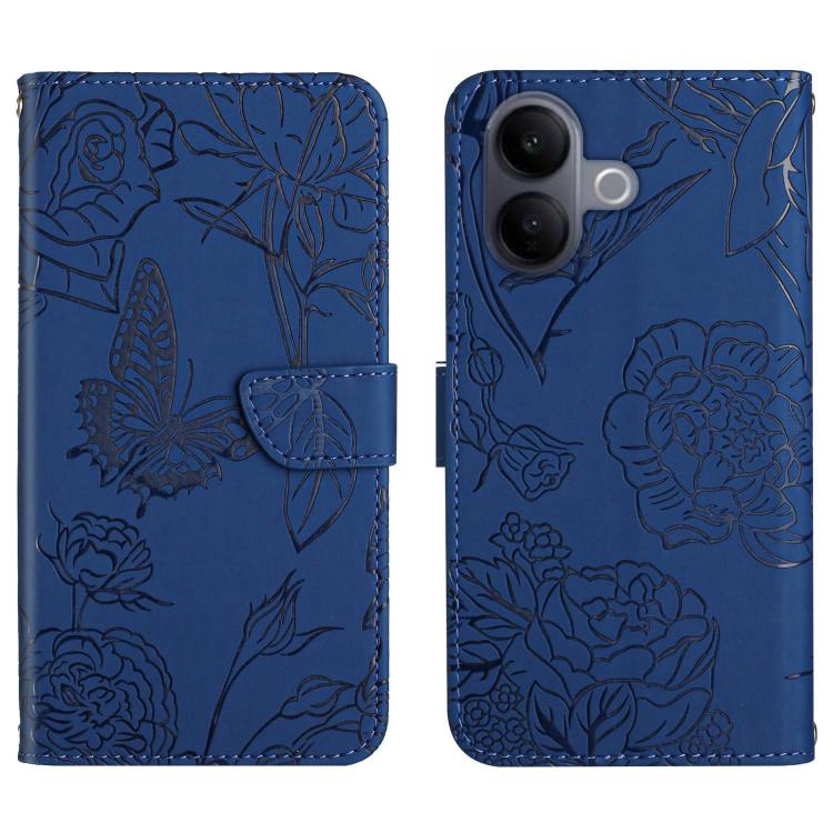 HT03 Skin Feel Butterfly Embossed Flip Leather Phone Case, For vivo V70 FE 5G, For vivo V70 5G Global / V70 Elite 5G, For vivo V60 Lite 5G, For vivo V60 5G, For vivo Y39 5G Global, For vivo V50 Lite 5G, For vivo Y04 4G / Y29s 5G, For vivo Y29 4G Global...