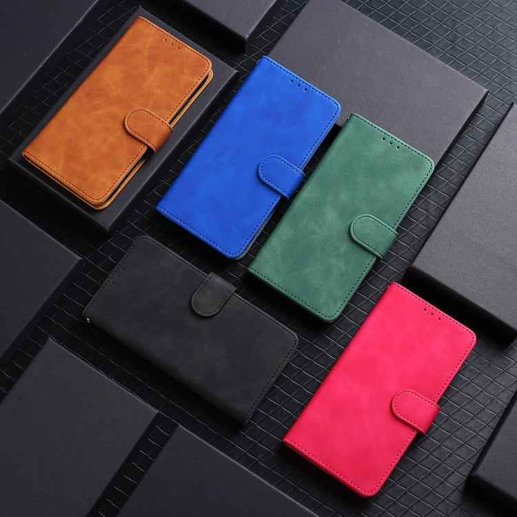 Skin Feel Magnetic Flip Leather Phone Case, For Xiaomi Redmi Note 12S 4G