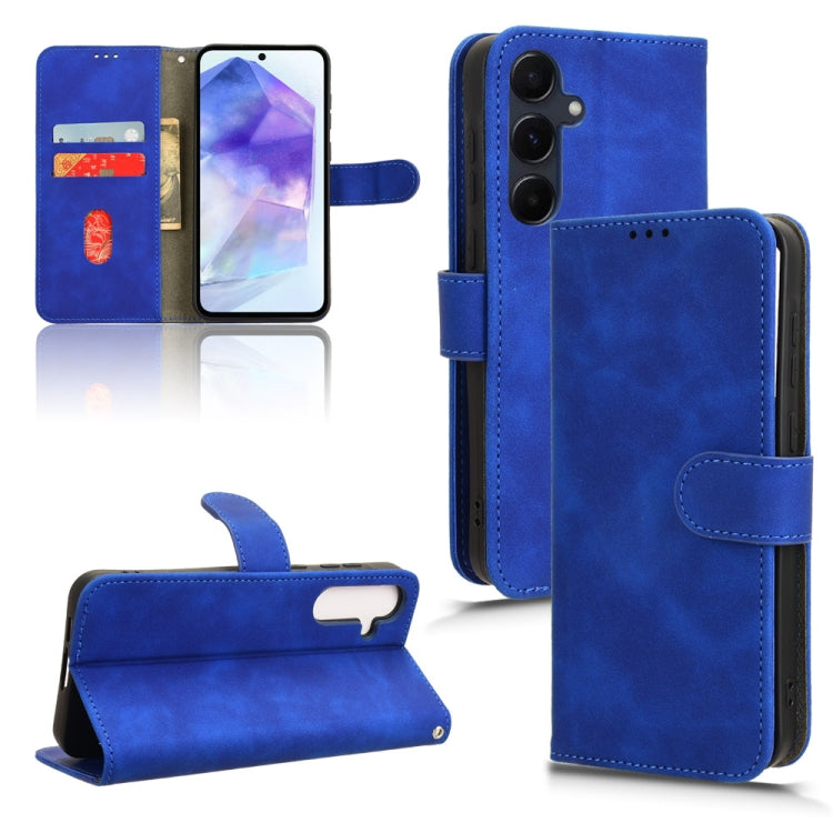 Skin Feel Magnetic Flip Leather Phone Case, For Samsung Galaxy M55 5G, For Samsung Galaxy M15 5G, For Samsung Galaxy Xcover 7, For Samsung Galaxy A55 5G, For Samsung Galaxy A35 5G, For Samsung Galaxy S24 Ultra 5G, For Samsung Galaxy S24+ 5G            ...