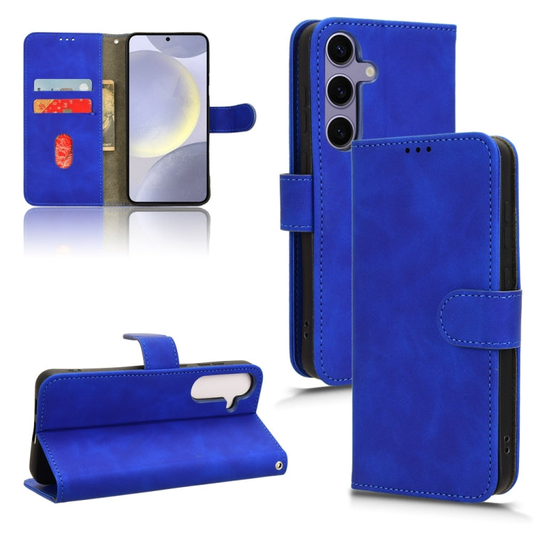 Skin Feel Magnetic Flip Leather Phone Case, For Samsung Galaxy M55 5G, For Samsung Galaxy M15 5G, For Samsung Galaxy Xcover 7, For Samsung Galaxy A55 5G, For Samsung Galaxy A35 5G, For Samsung Galaxy S24 Ultra 5G, For Samsung Galaxy S24+ 5G            ...