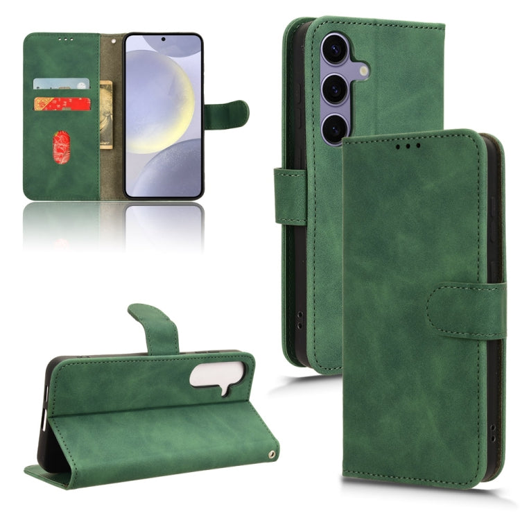 Skin Feel Magnetic Flip Leather Phone Case, For Samsung Galaxy M55 5G, For Samsung Galaxy M15 5G, For Samsung Galaxy Xcover 7, For Samsung Galaxy A55 5G, For Samsung Galaxy A35 5G, For Samsung Galaxy S24 Ultra 5G, For Samsung Galaxy S24+ 5G            ...