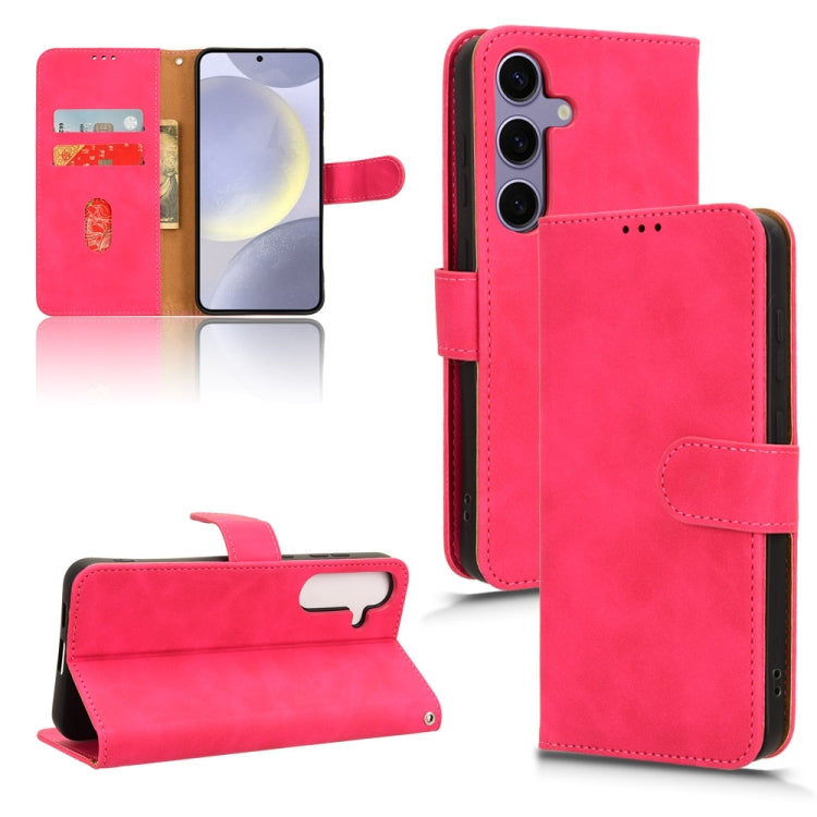 Skin Feel Magnetic Flip Leather Phone Case, For Samsung Galaxy M55 5G, For Samsung Galaxy M15 5G, For Samsung Galaxy Xcover 7, For Samsung Galaxy A55 5G, For Samsung Galaxy A35 5G, For Samsung Galaxy S24 Ultra 5G, For Samsung Galaxy S24+ 5G            ...