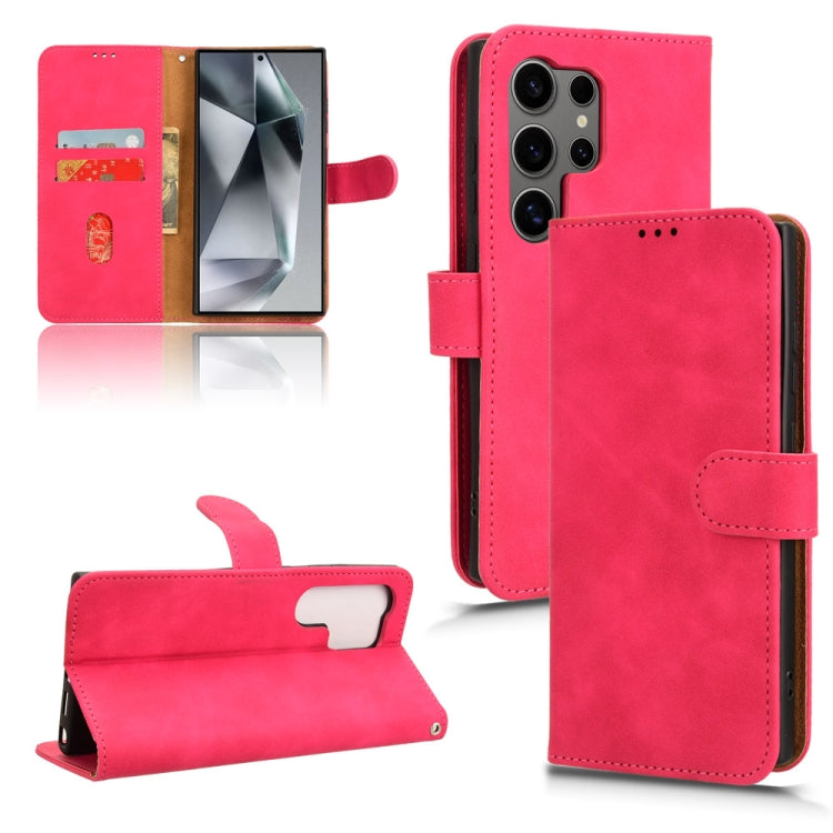 Skin Feel Magnetic Flip Leather Phone Case, For Samsung Galaxy M55 5G, For Samsung Galaxy M15 5G, For Samsung Galaxy Xcover 7, For Samsung Galaxy A55 5G, For Samsung Galaxy A35 5G, For Samsung Galaxy S24 Ultra 5G, For Samsung Galaxy S24+ 5G            ...