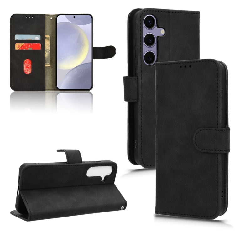 Skin Feel Magnetic Flip Leather Phone Case, For Samsung Galaxy M55 5G, For Samsung Galaxy M15 5G, For Samsung Galaxy Xcover 7, For Samsung Galaxy A55 5G, For Samsung Galaxy A35 5G, For Samsung Galaxy S24 Ultra 5G, For Samsung Galaxy S24+ 5G            ...