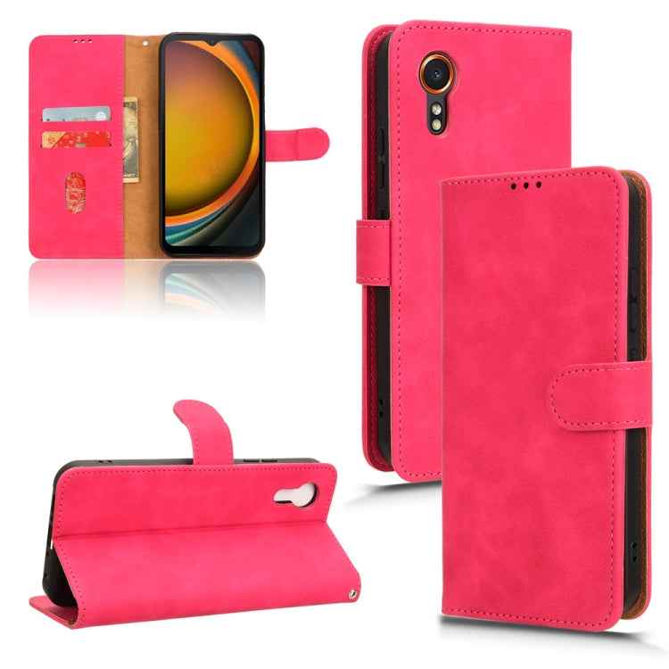 Skin Feel Magnetic Flip Leather Phone Case, For Samsung Galaxy M55 5G, For Samsung Galaxy M15 5G, For Samsung Galaxy Xcover 7, For Samsung Galaxy A55 5G, For Samsung Galaxy A35 5G, For Samsung Galaxy S24 Ultra 5G, For Samsung Galaxy S24+ 5G            ...